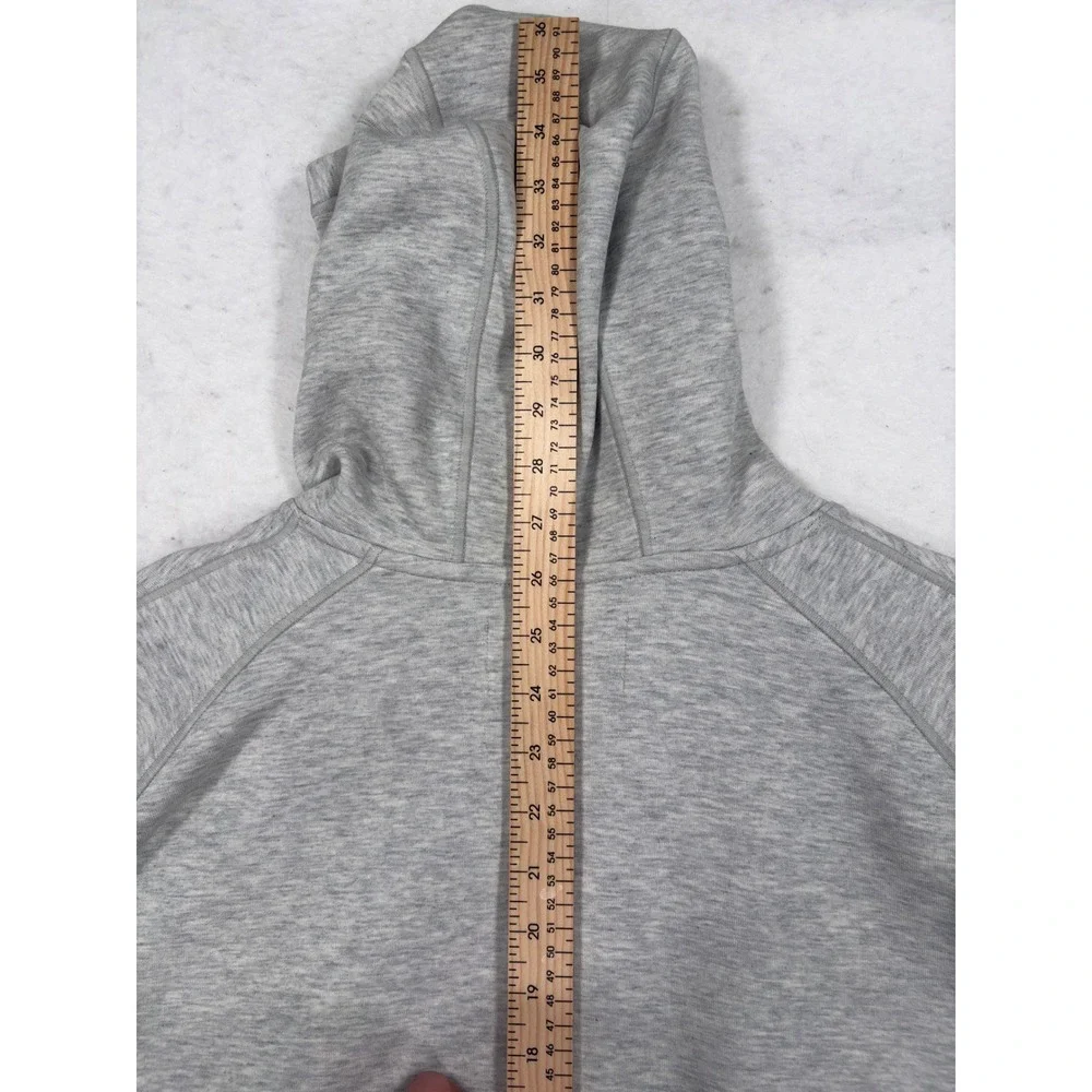 Jordan Sport Dri-FIT Hoodie Mens XXL Grey Heather Jumpman Pullover Sweatshirt